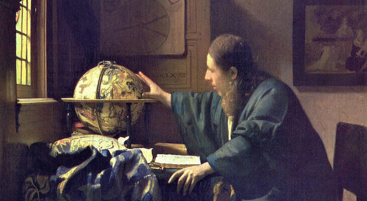 Der Astronom, von Jan Vermeer