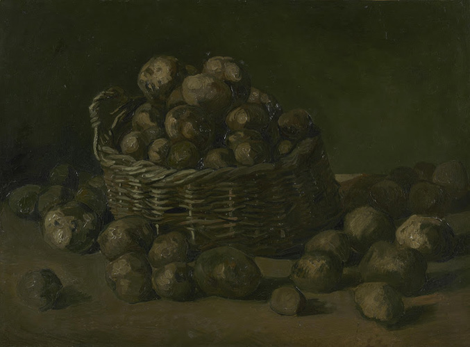 Korb mit Kartoffeln, Van Gogh